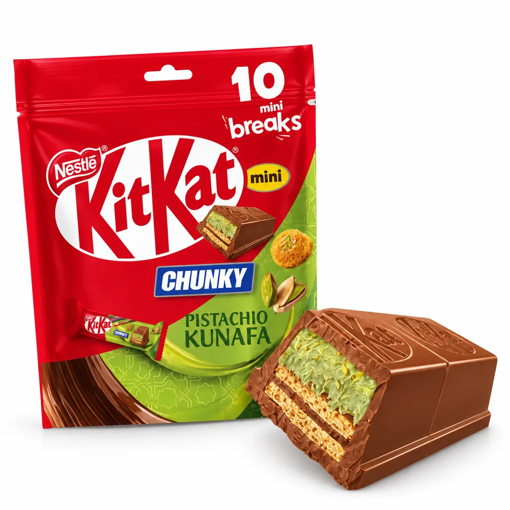 Kitkat Chunky Pistachio Kunafa 10x Minis