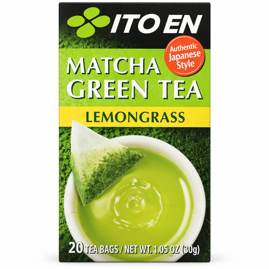ITO EN Matcha Green Lemon Grass Tea Bags