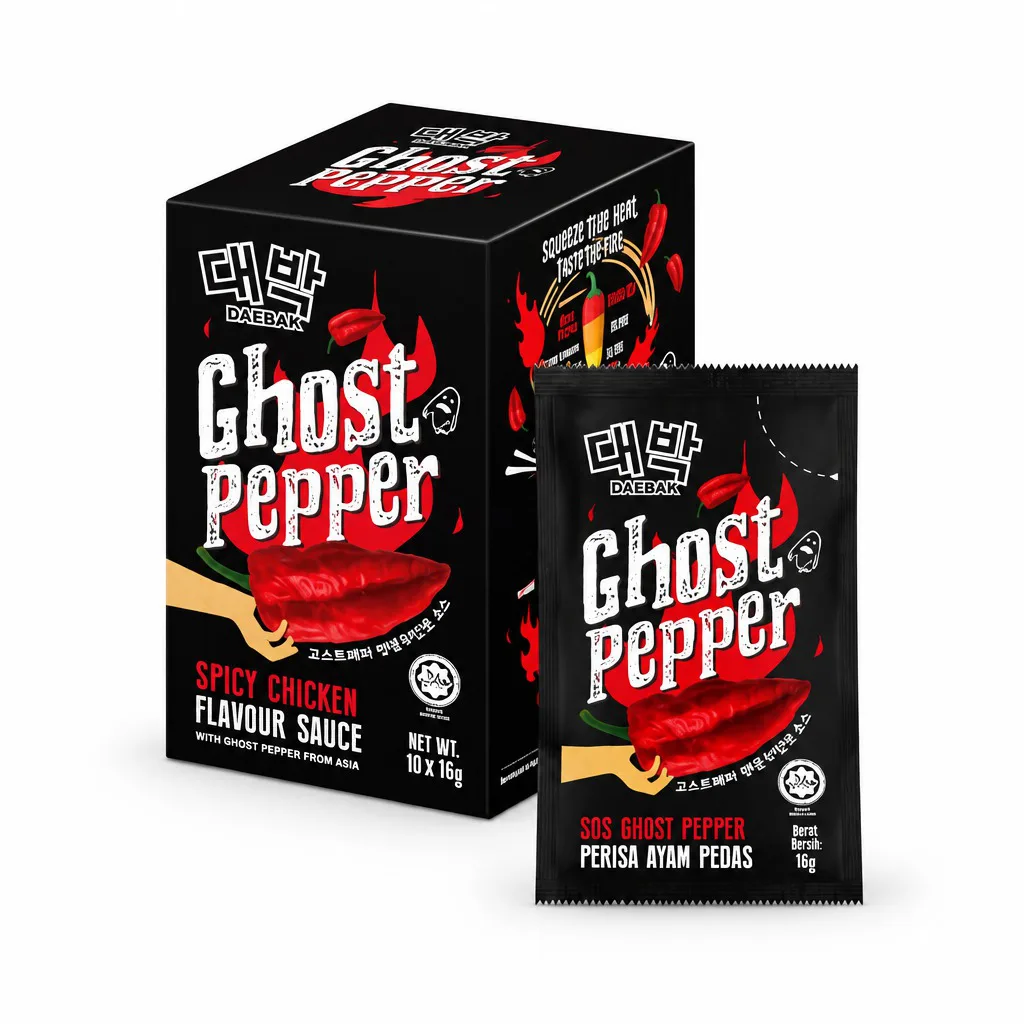 Daebak Ghost Pepper Spicy Chicken Sauce