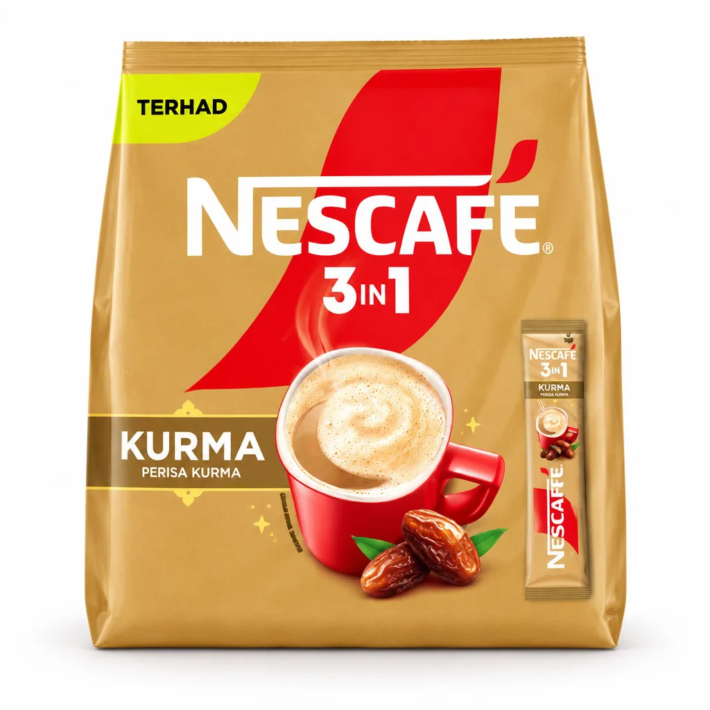 Nescafe 3 in 1 Kurma Premix Coffee