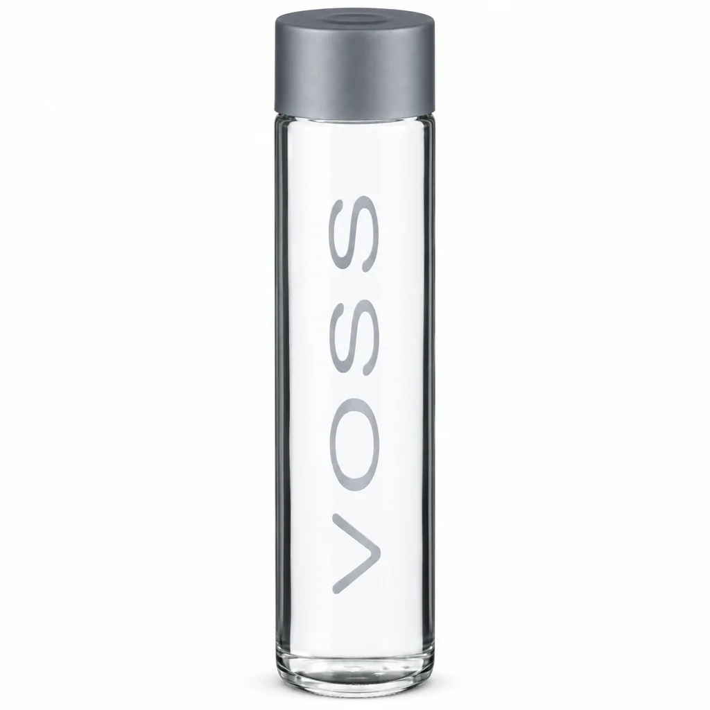 Voss Artesian Mineral Water In Glass Bottle 800mL