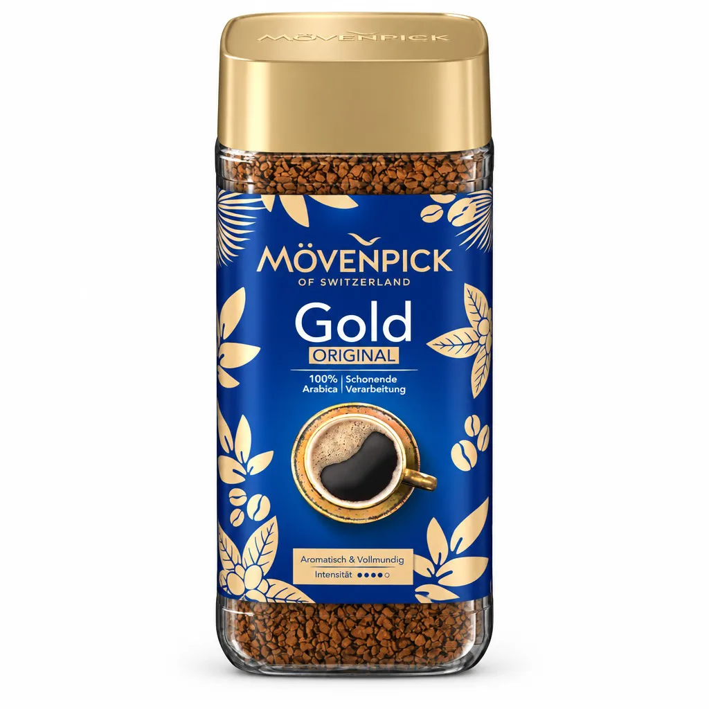 MOVENPICK Gold Original Instant Coffee 200g
