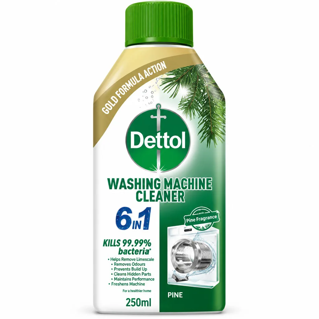 Dettol 6 In 1 Pine Washing Machine Cleaner