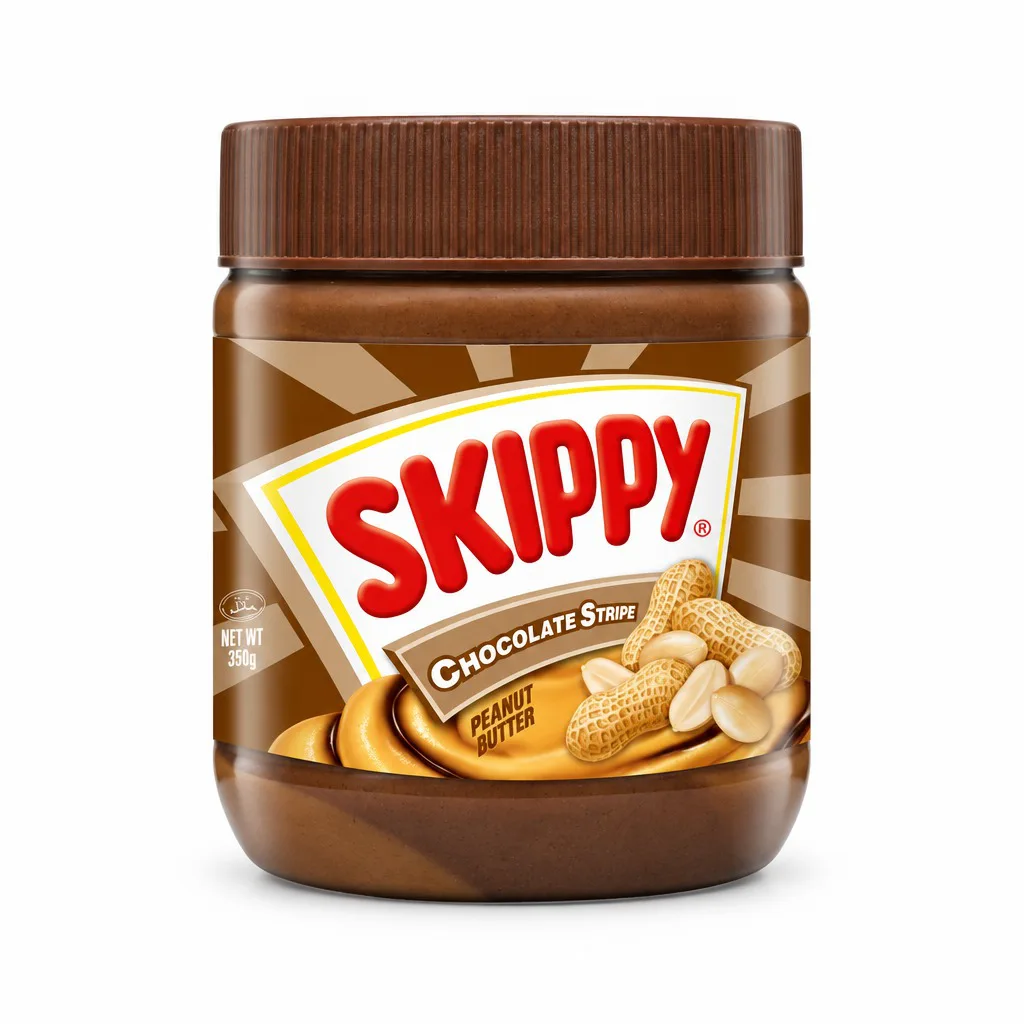Skippy Chocolate Stripe Peanut Butter 350g
