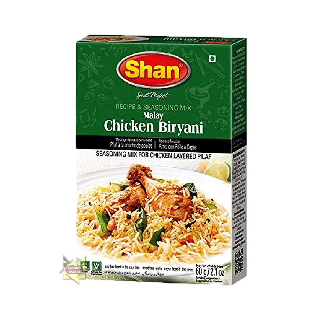 Shan Malay Chicken Biriani Masala 60g