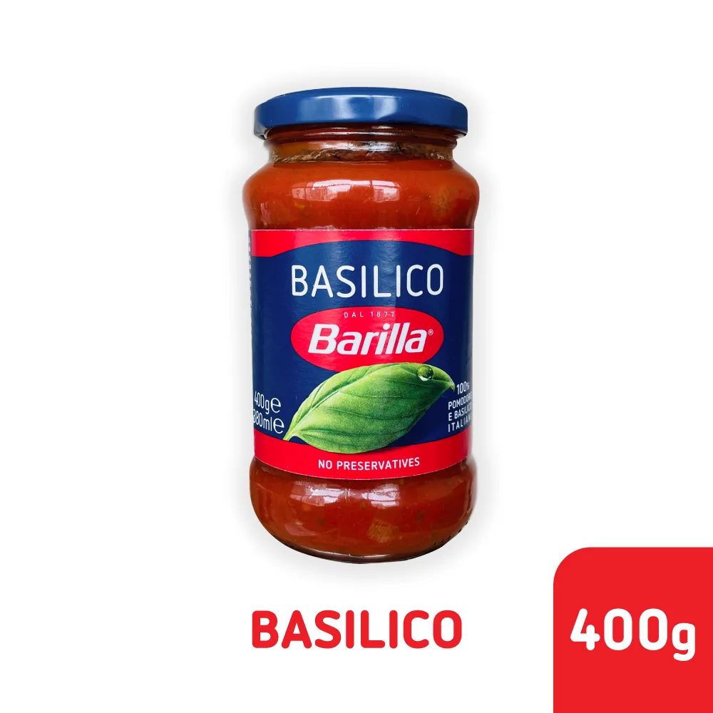 Barilla Basilico with 100% Italian Tomatoes 400gm