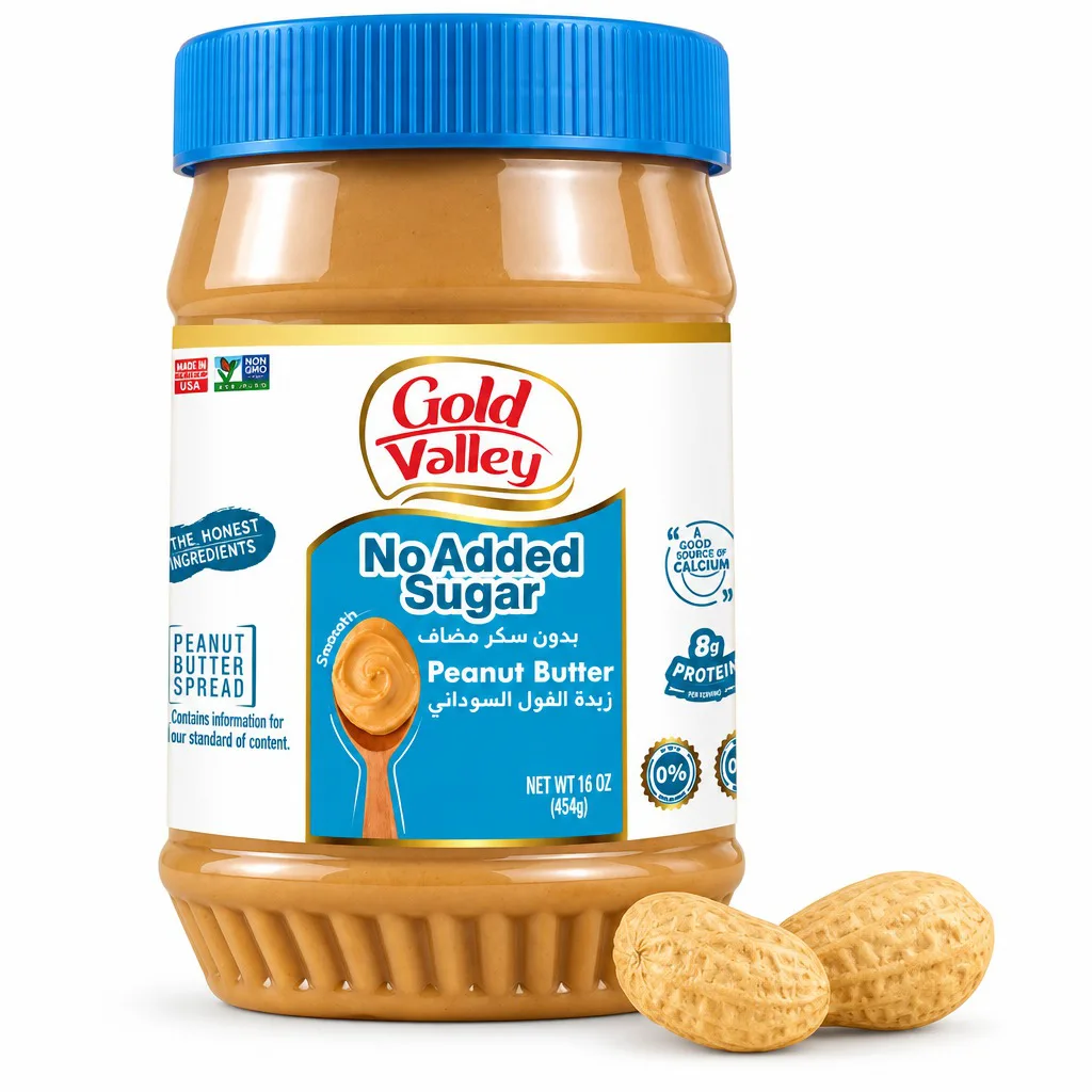 Gold Valley No Added Sugar Peanut Butter 454g