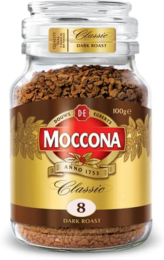 Moccona Classic 8 Dark Roast Coffee 100gm