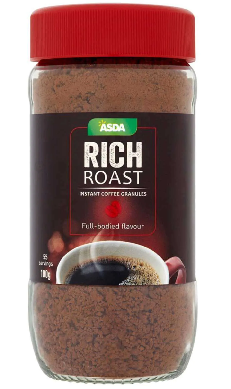 Asda Rich Roast Instant Granules Roasted Coffee