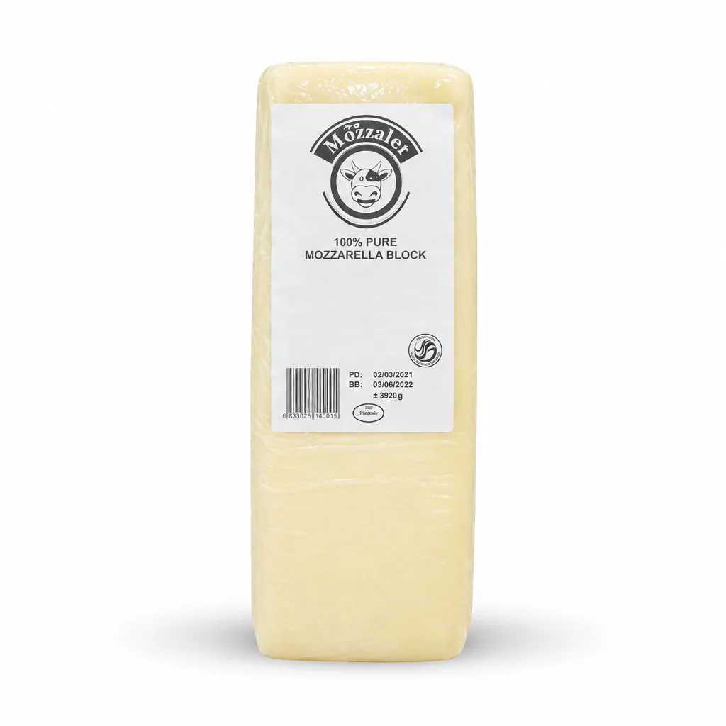 Mozzalet Mozzarella Cheese Block 2.3kg
