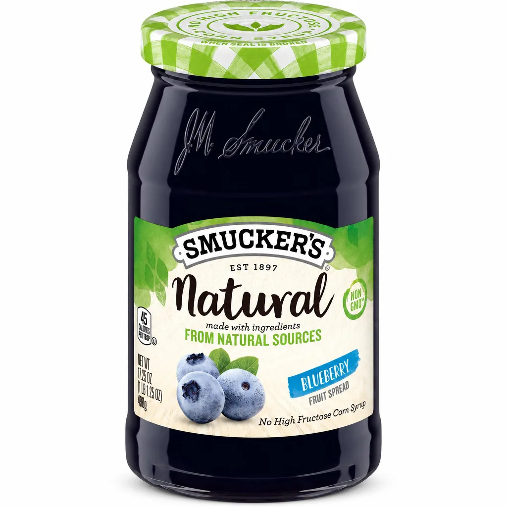 Smuckers Natural Blueberry Fruit Spread