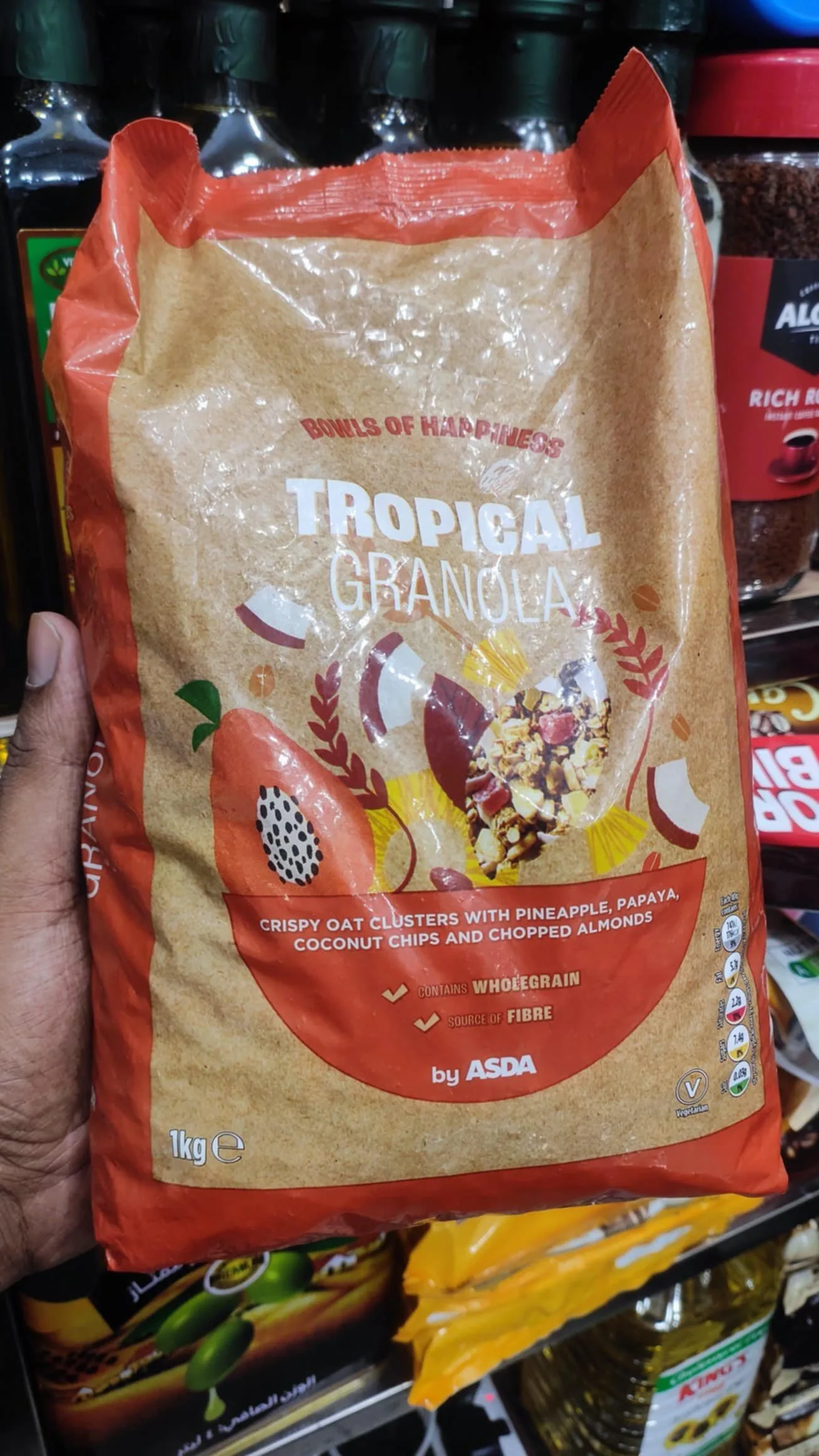 Asda Tropical Granola 1kg