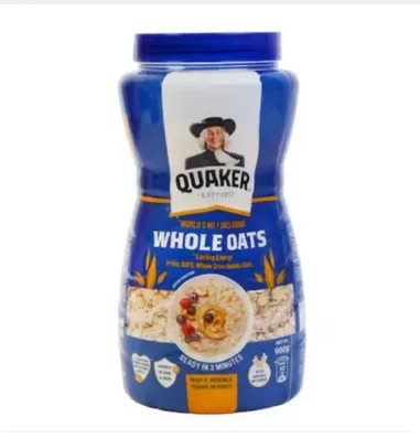 Quaker Whole Oats Jar 900g