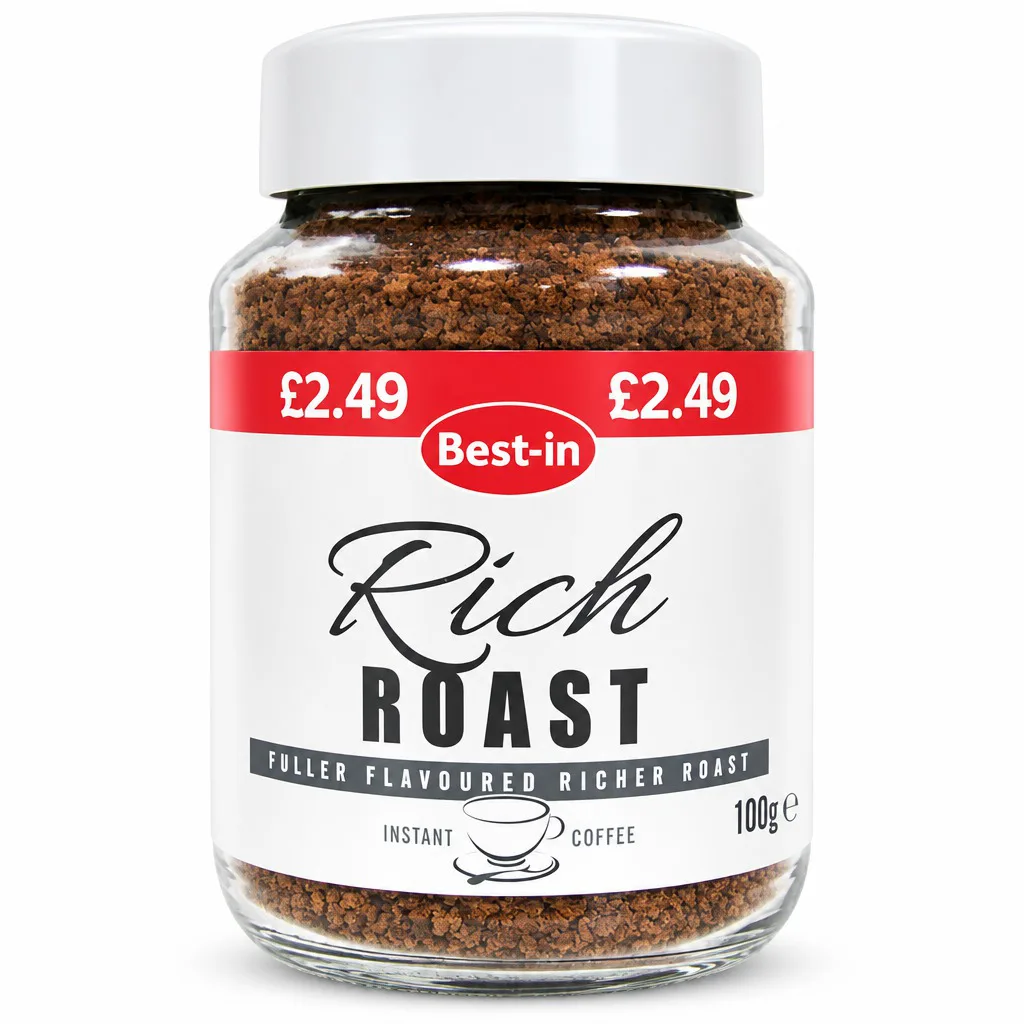 Best in Rich Roast Instant Coffee 100g