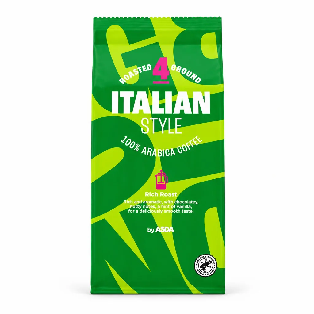 ASDA Italian Style Roasted Ground Coffee