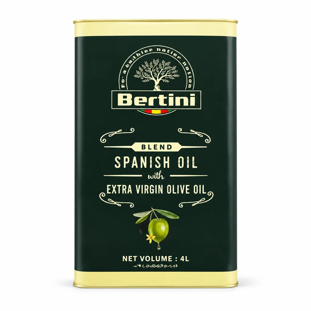 Bertini Spanish Blend Extra Virgin Olive Oil Tin 4L