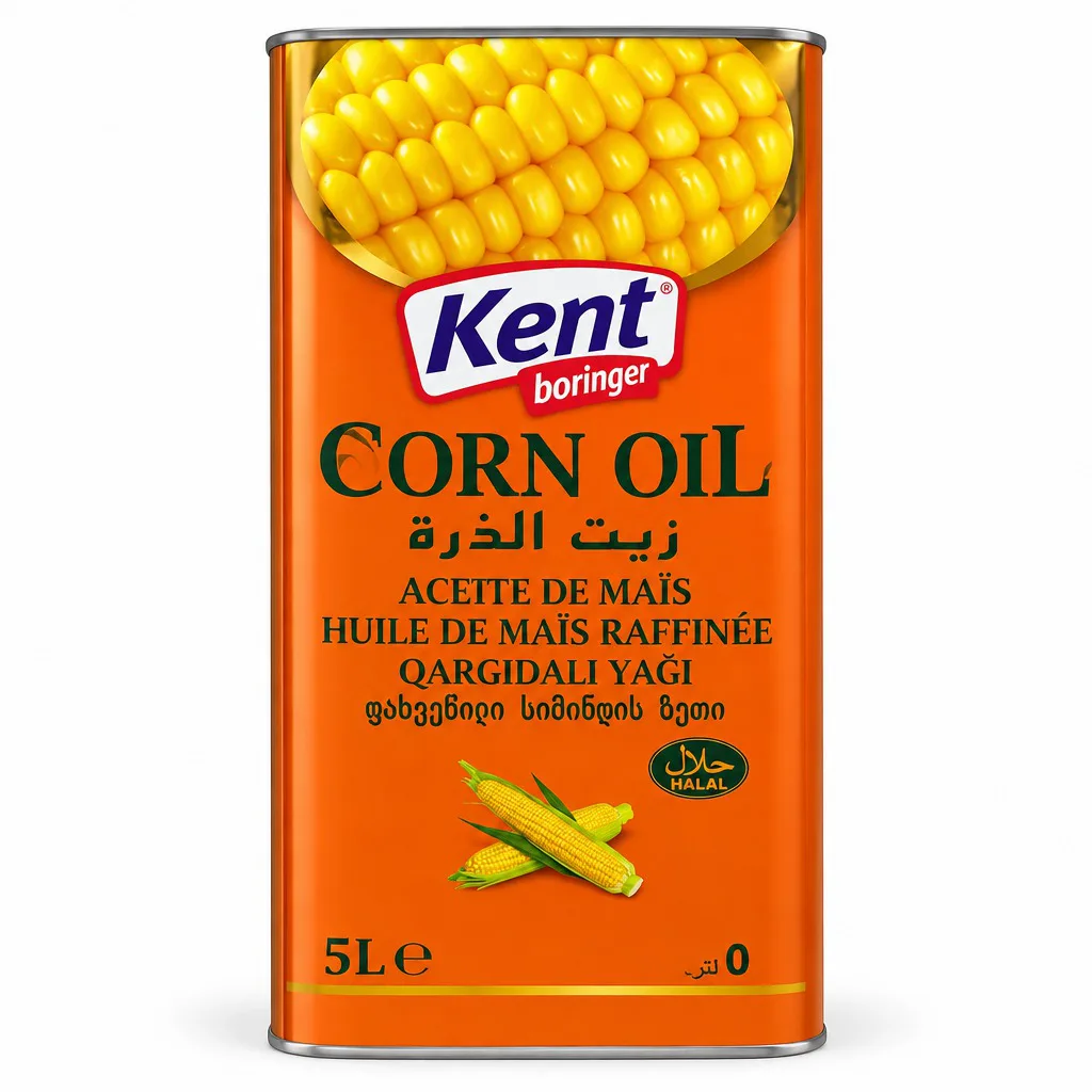 KENT Boringer Corn Oil Tin 5L
