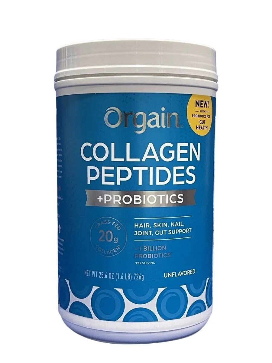Orgain Collagen Peptides + Probiotics Unflavored