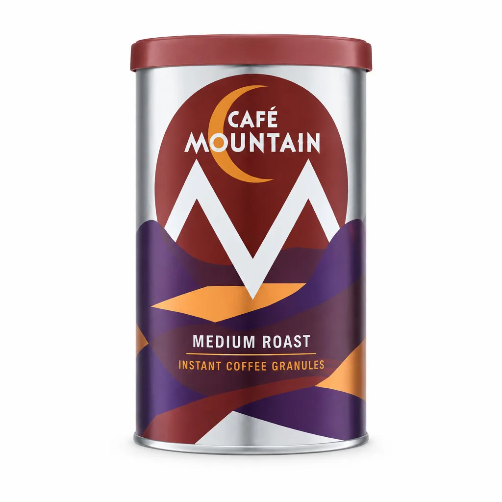 Cafe Mountain Medium Roast Instant Coffee Granules