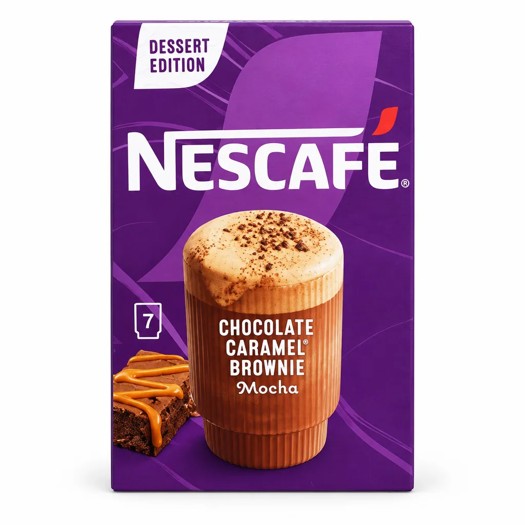 Nescafe Chocolate Caramel Brownie Mocha