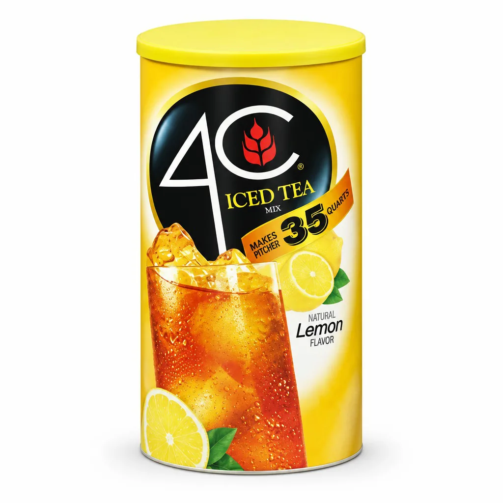 4c Iced Tea Mix Lemon Flavor