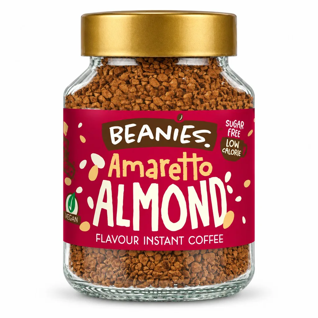 Beanies Amaretto Almond Flavoured Coffee