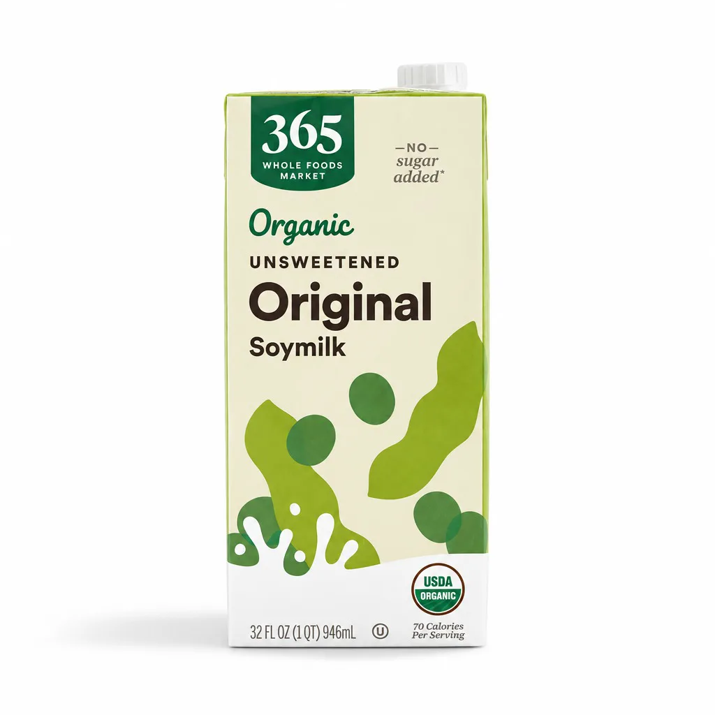 365 Organic Unsweetened Original Soymilk