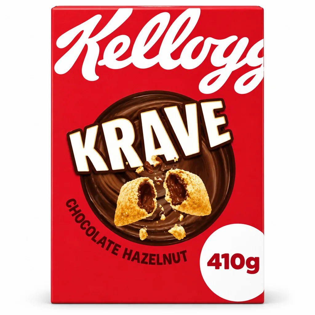 Kellogg's Krave Chocolate Hazelnut Flavor
