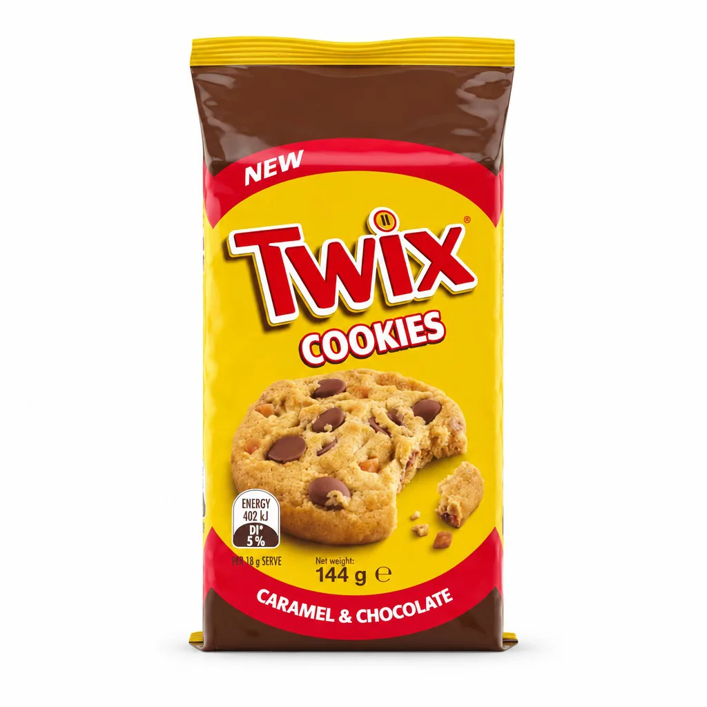 Twix Cookies Caramel & Chocolate 144g
