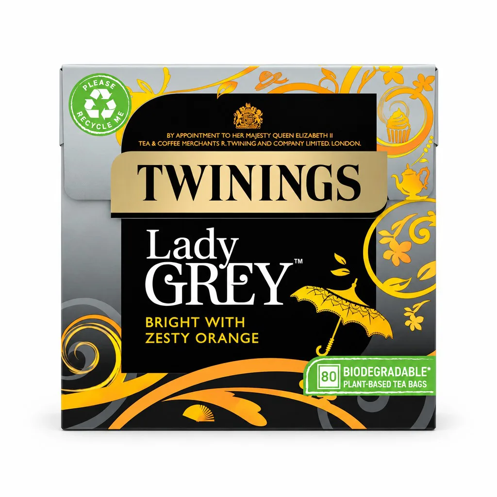 Twinings Lady Grey 80 Tea Bags
