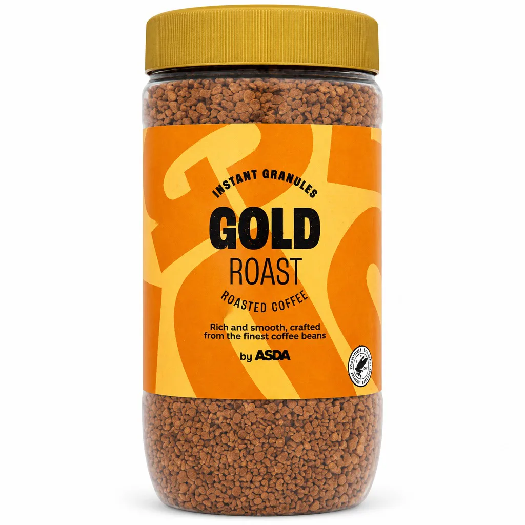 Asda Gold Roast Instant Freeze Dried Coffee