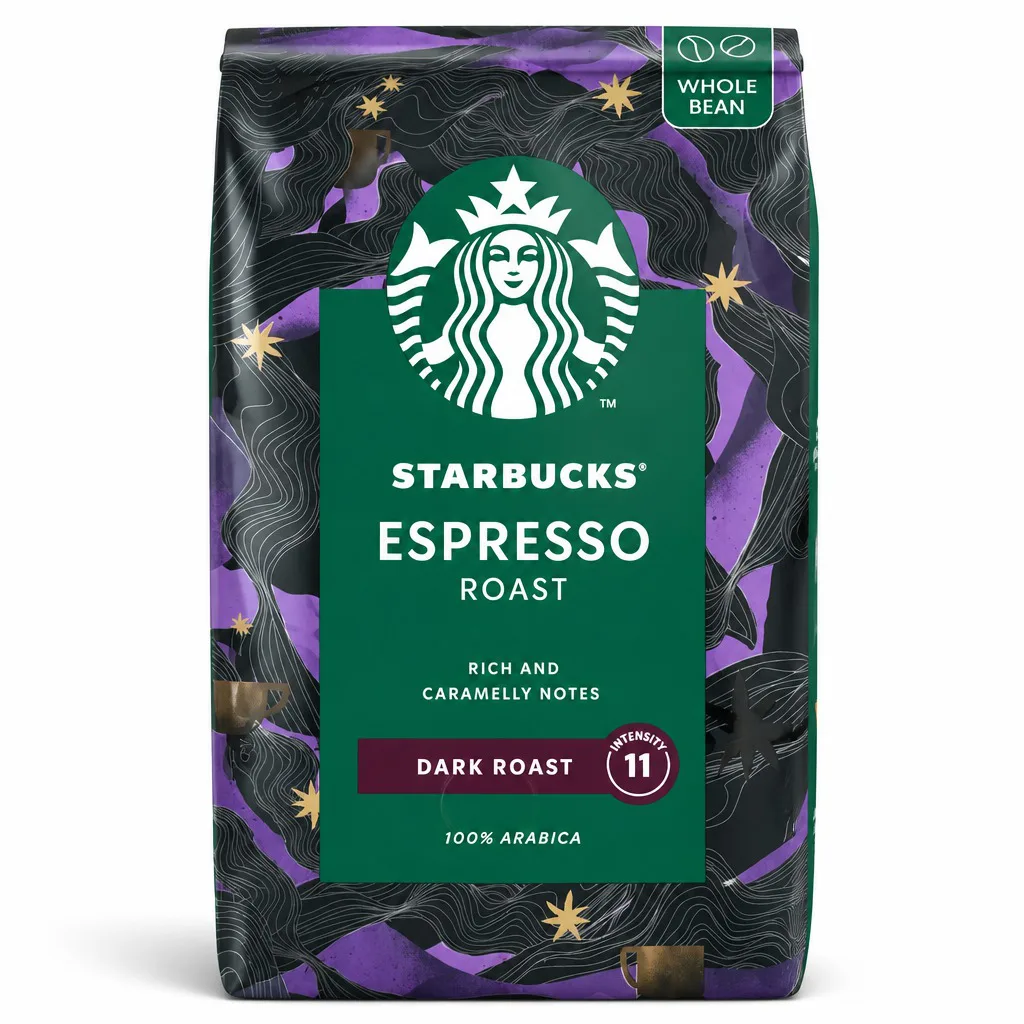 Starbucks Espresso Dark Roast Coffee Bean 450g