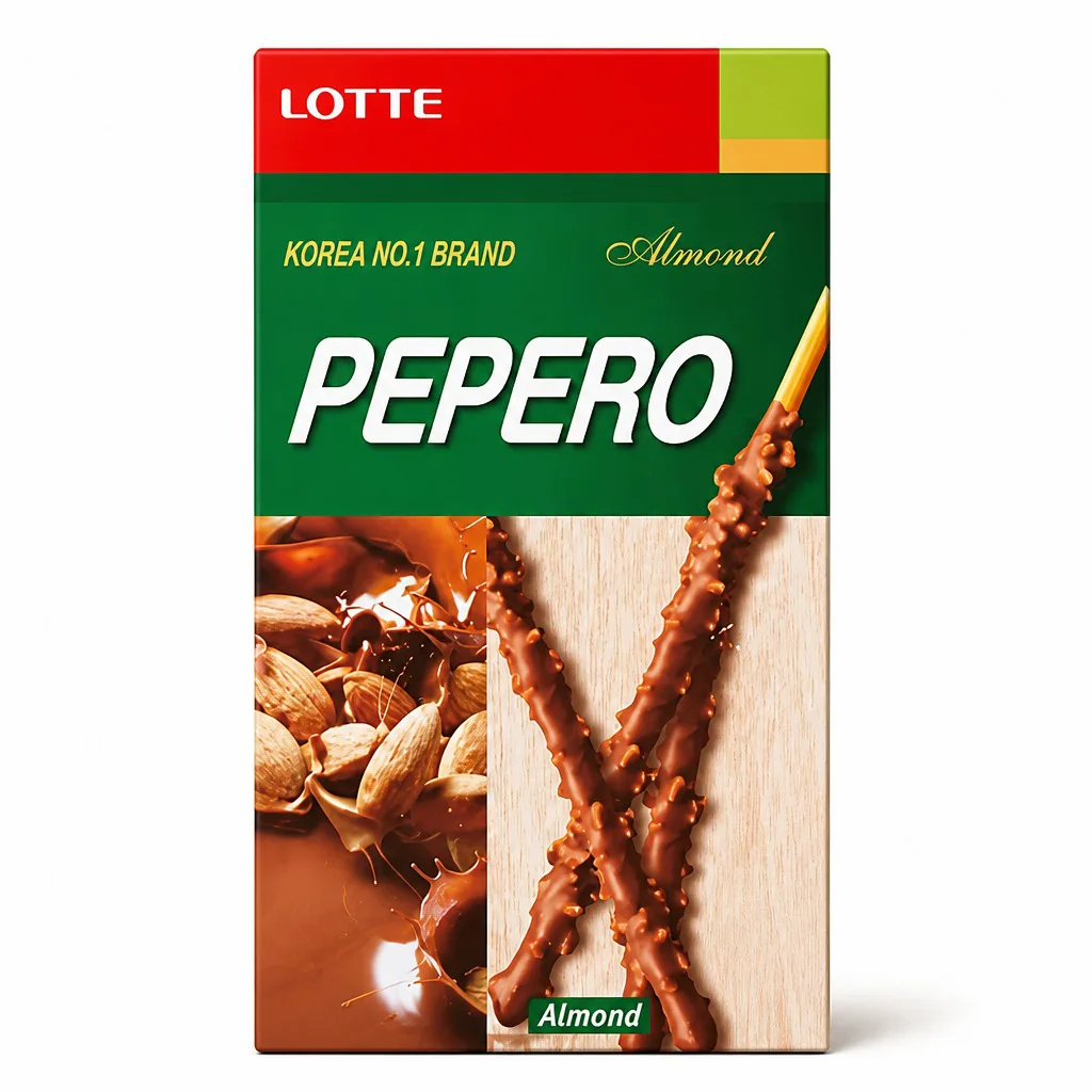 Lotte Pepero Almond Stick