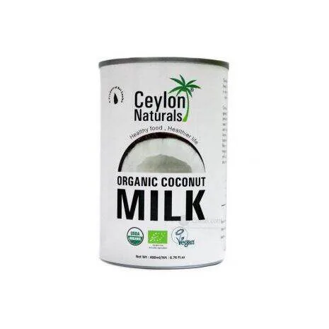 Ceylon Naturals Organic Coconut Milk 400ml