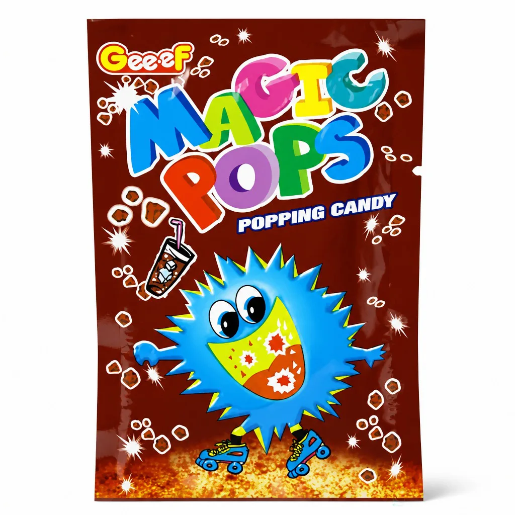 Geeef Magic Pops Popping Candy Cola Flavor