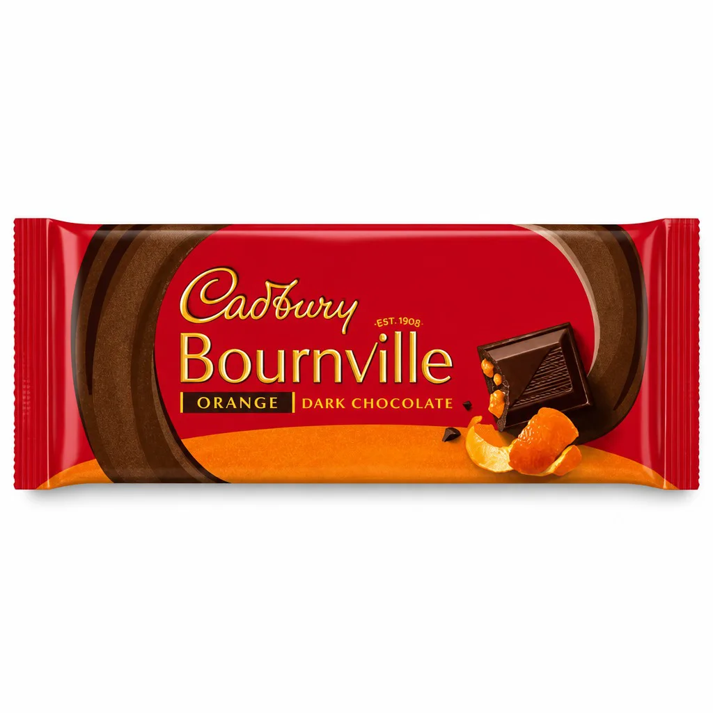 Cadbury Bournville Orange Dark Chocolate 180g