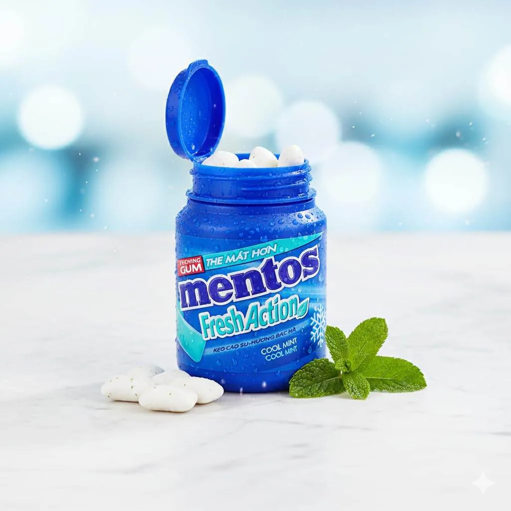 Mentos Fresh Action Gum