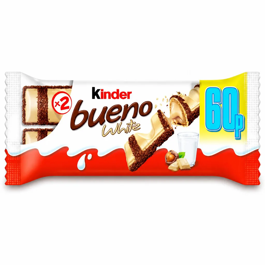Kinder Bueno White 2x Chocolate Bar