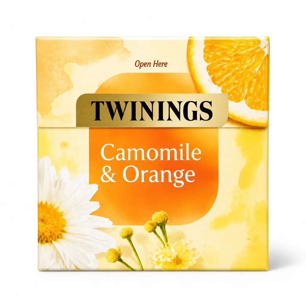 Twinings Camomile and Orange Tea 20 Tea Bags 30g