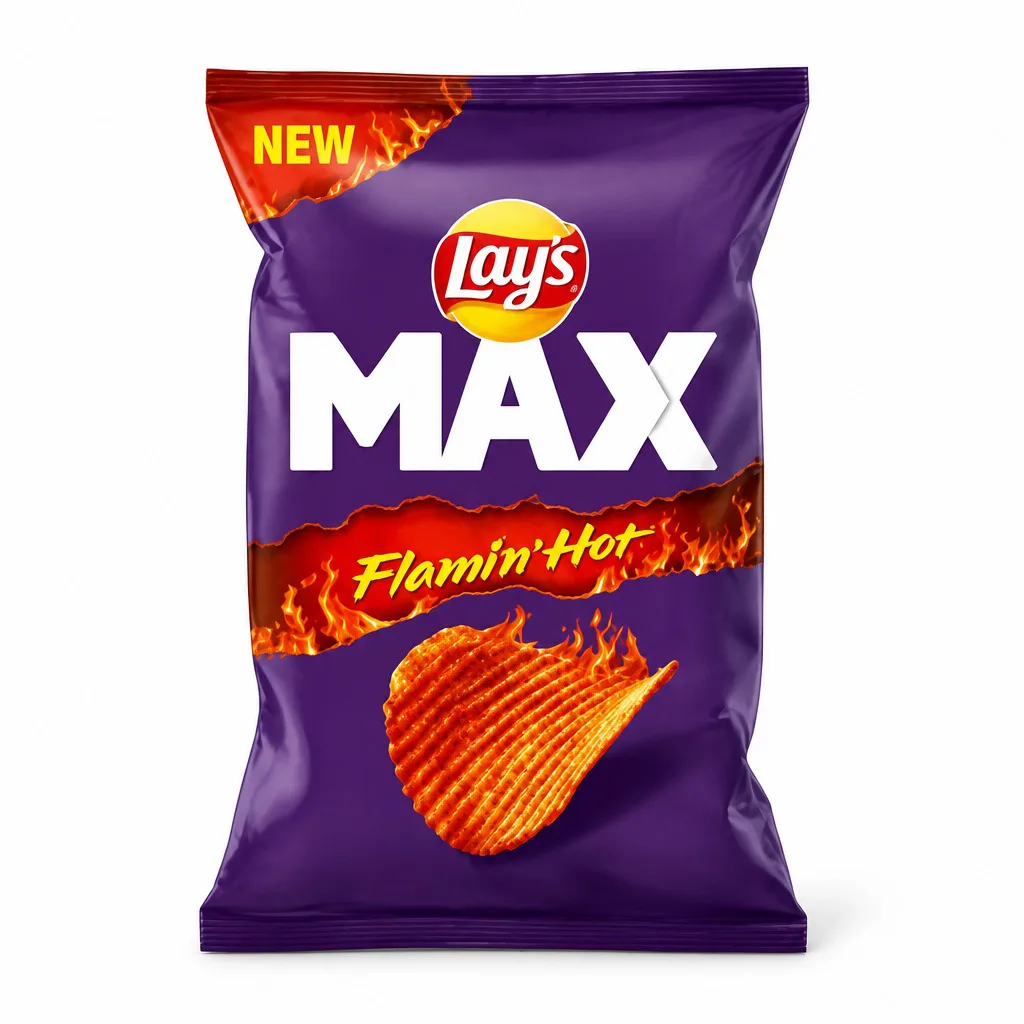 Lay's Max Flamin Hot Potato Chips 150g