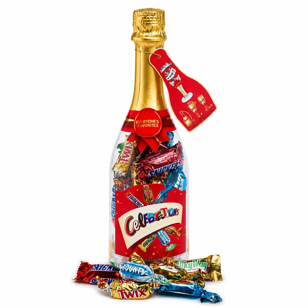 Celebrations Chocolates Champagne Bottle