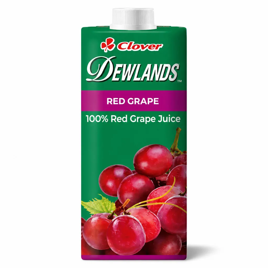 Clover Dewlands Red Grape Juice 1L