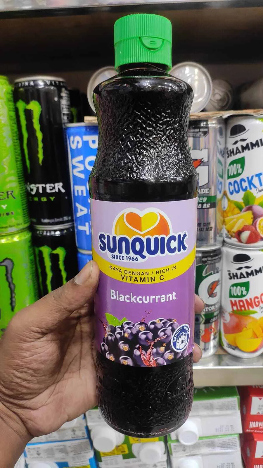 Sunquick Blackcurrant Juice 700ml