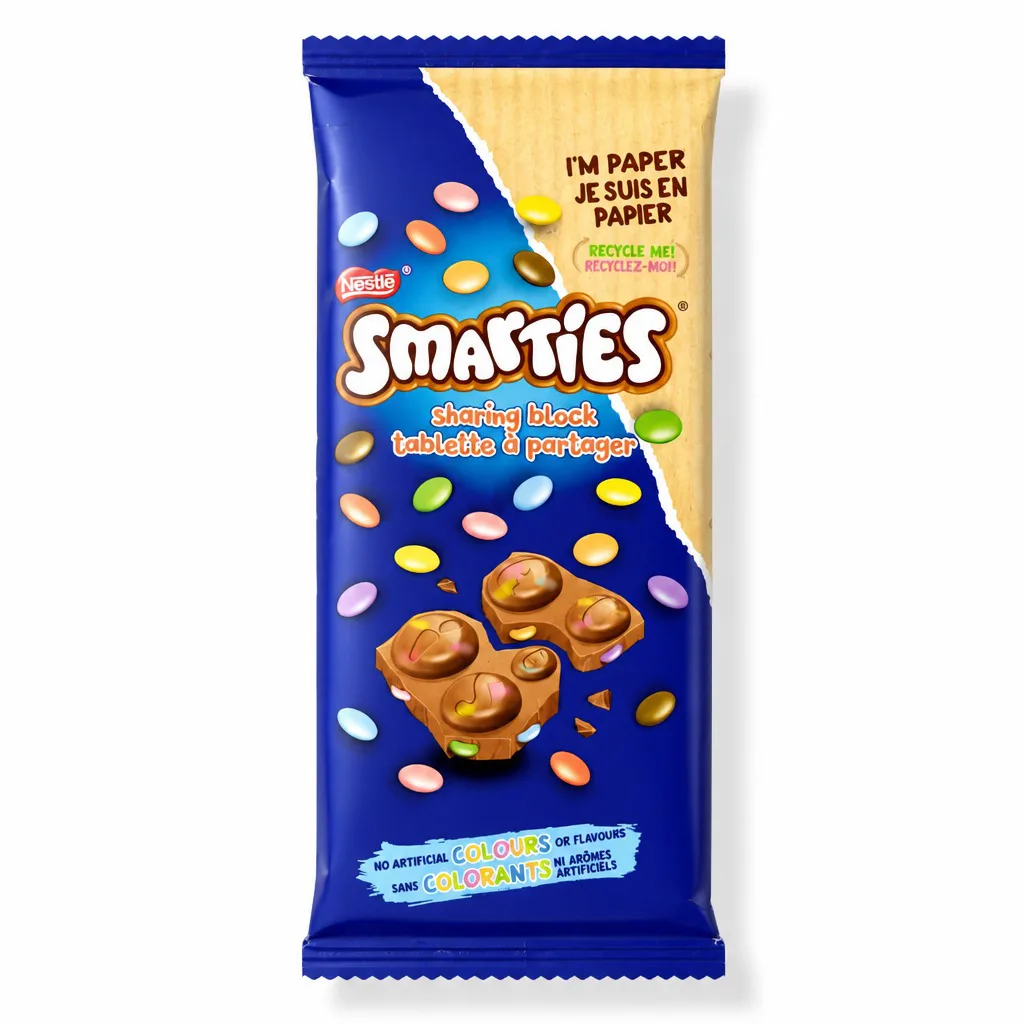 Nestle Smarties Chocolate 90g