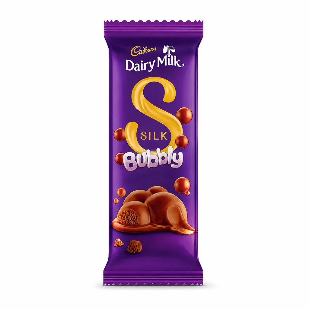 Cadbury Dairy Milk Silk Bubbly 120g
