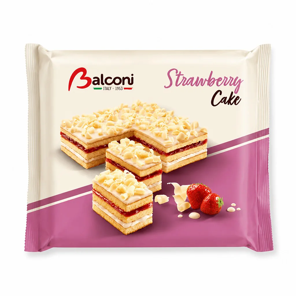 Balconi Strawberry Cake 400g