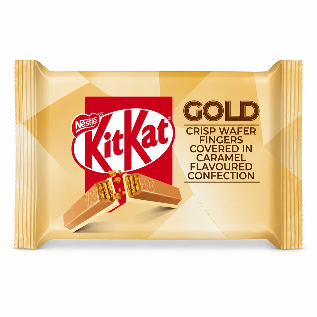KitKat Gold Caramel 4 Finger