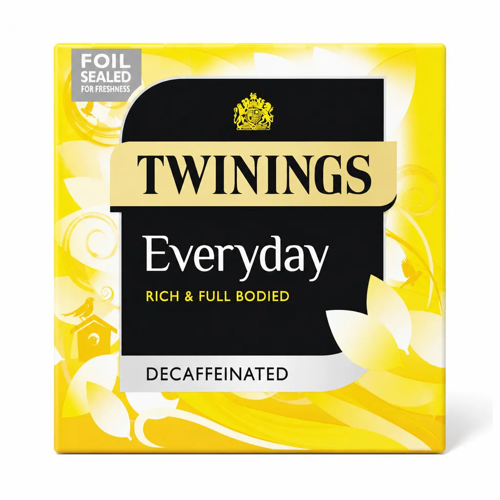 Twinings Everyday Decaffeinated 80 Tea Bags