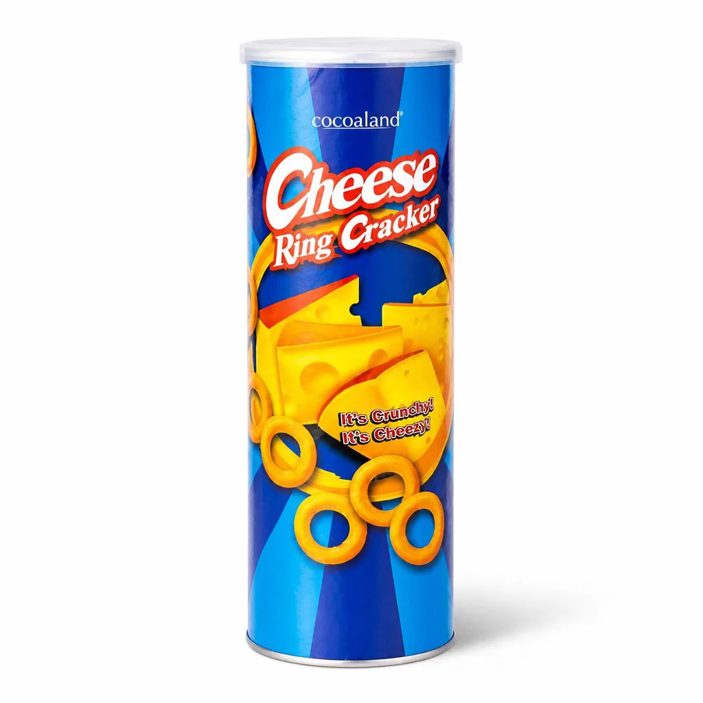 Cocoaland Cheese Ring Cracker 80g
