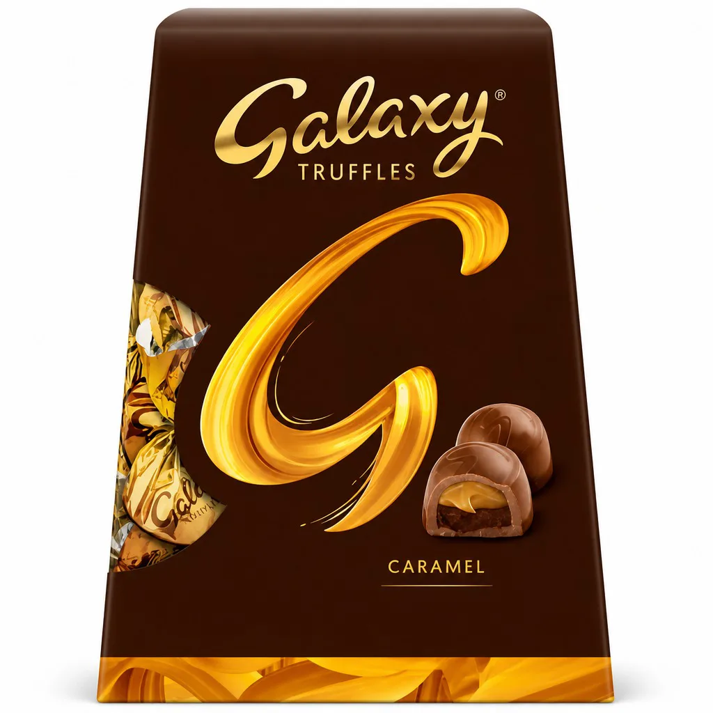 Galaxy Truffles Caramel 198g